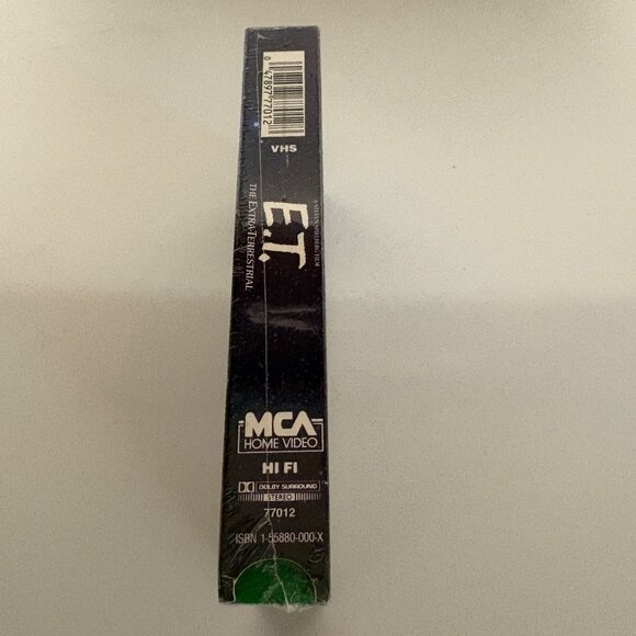 E.T. The Extra-Terrestrial VHS Steven Spielberg Classic Hi-Fi MCA Sealed 1982 - Picture 6 of 6